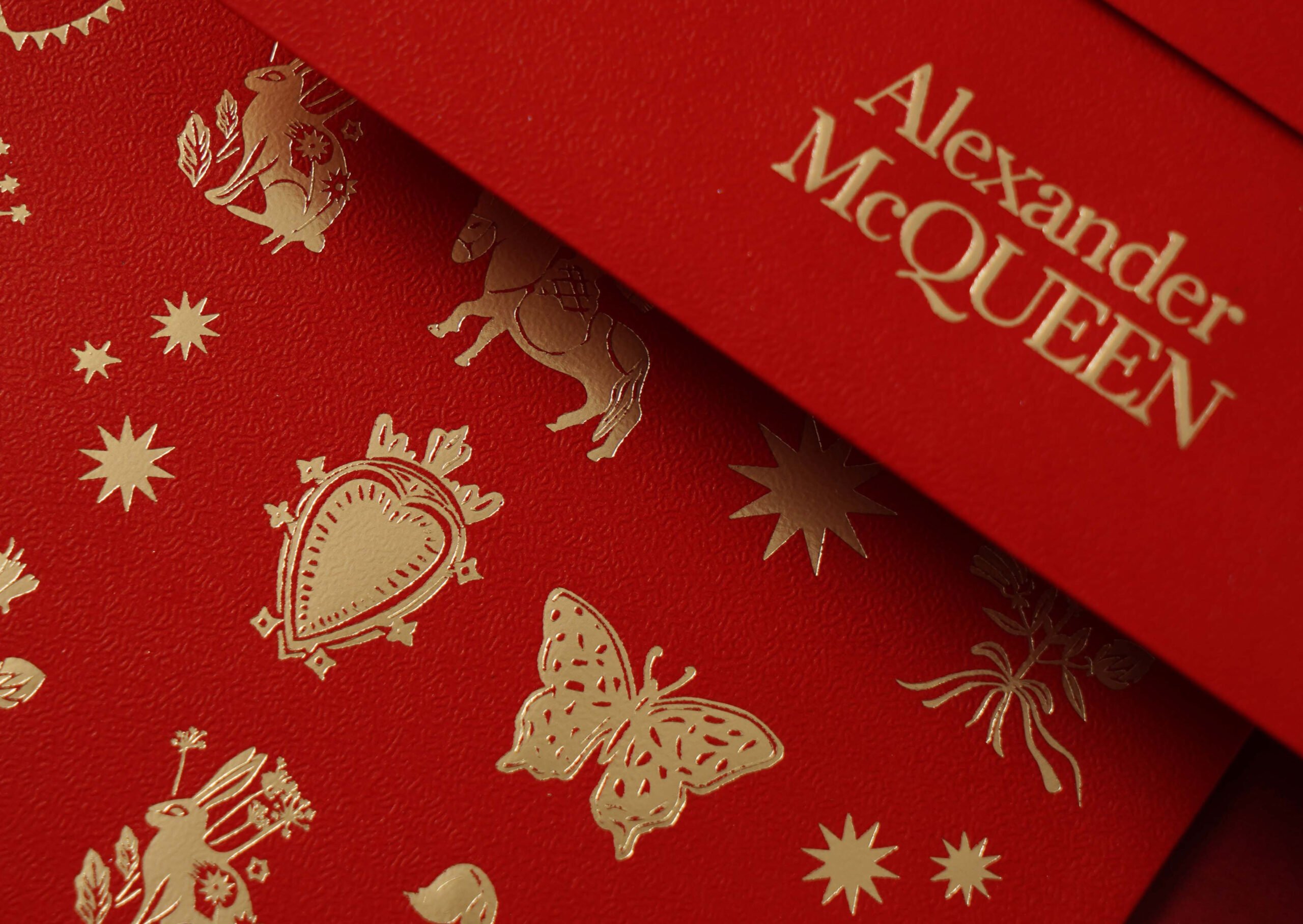 Alexander McQueen CNY2022 Red Packet Design - SolidCo Studio