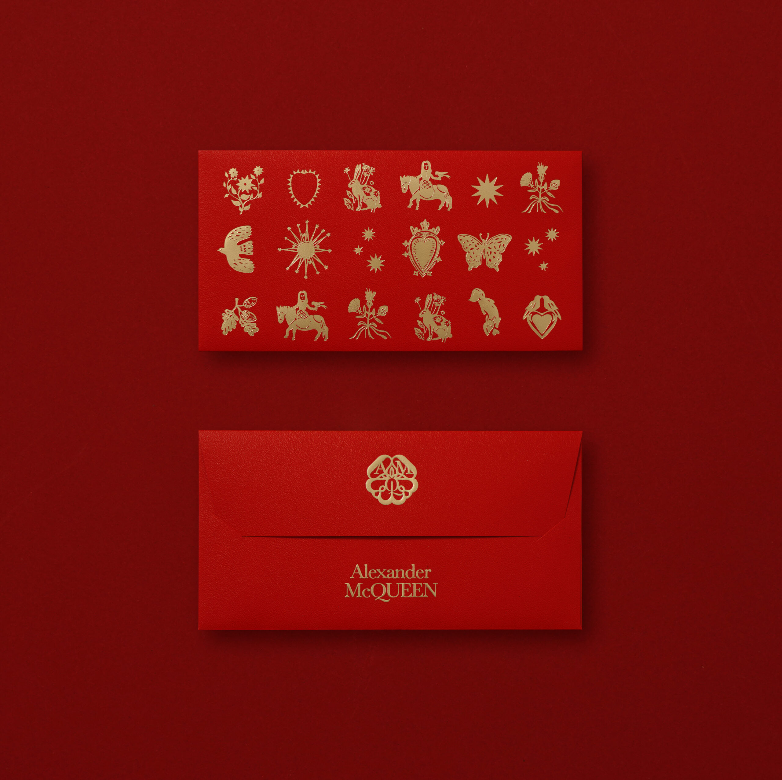 Alexander McQueen CNY2022 Red Packet Design - SolidCo Studio - Branding and  Design Agency