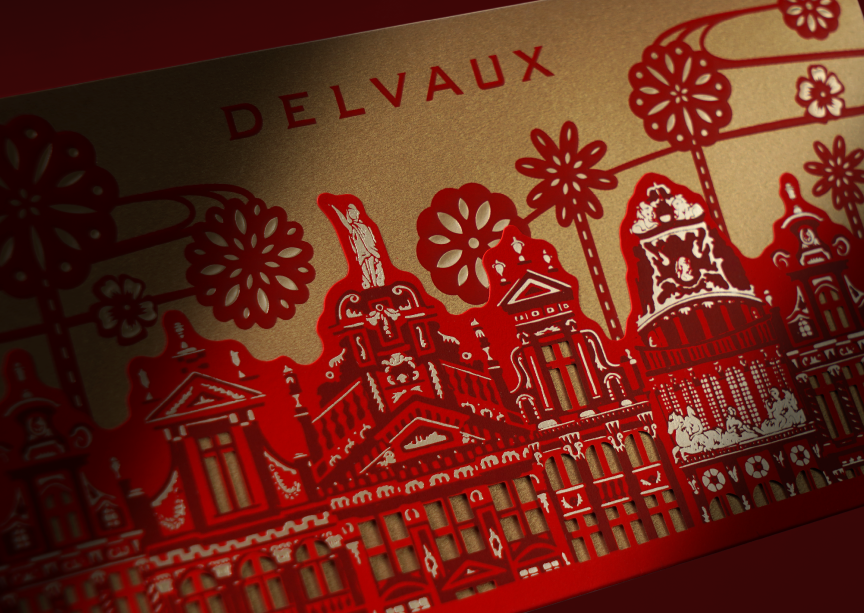 Delvaux CNY2025 Red Packet Design